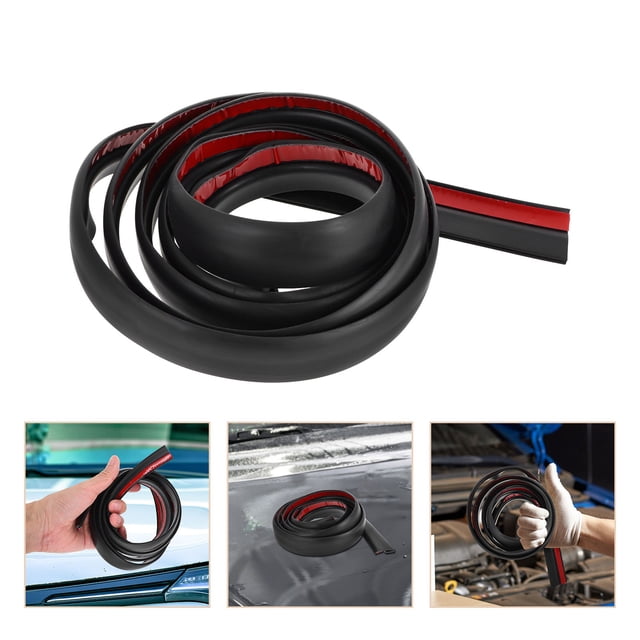 unbranded Sellador Universal Para De Plástico Negro Resistente Con Protección Contra Ruido Y Polvo