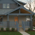 thumbnail image 4 of Glidden HEP Exterior Paint + Primer Semi-Gloss, Goblin / Gray, 1 Gallon, 4 of 8