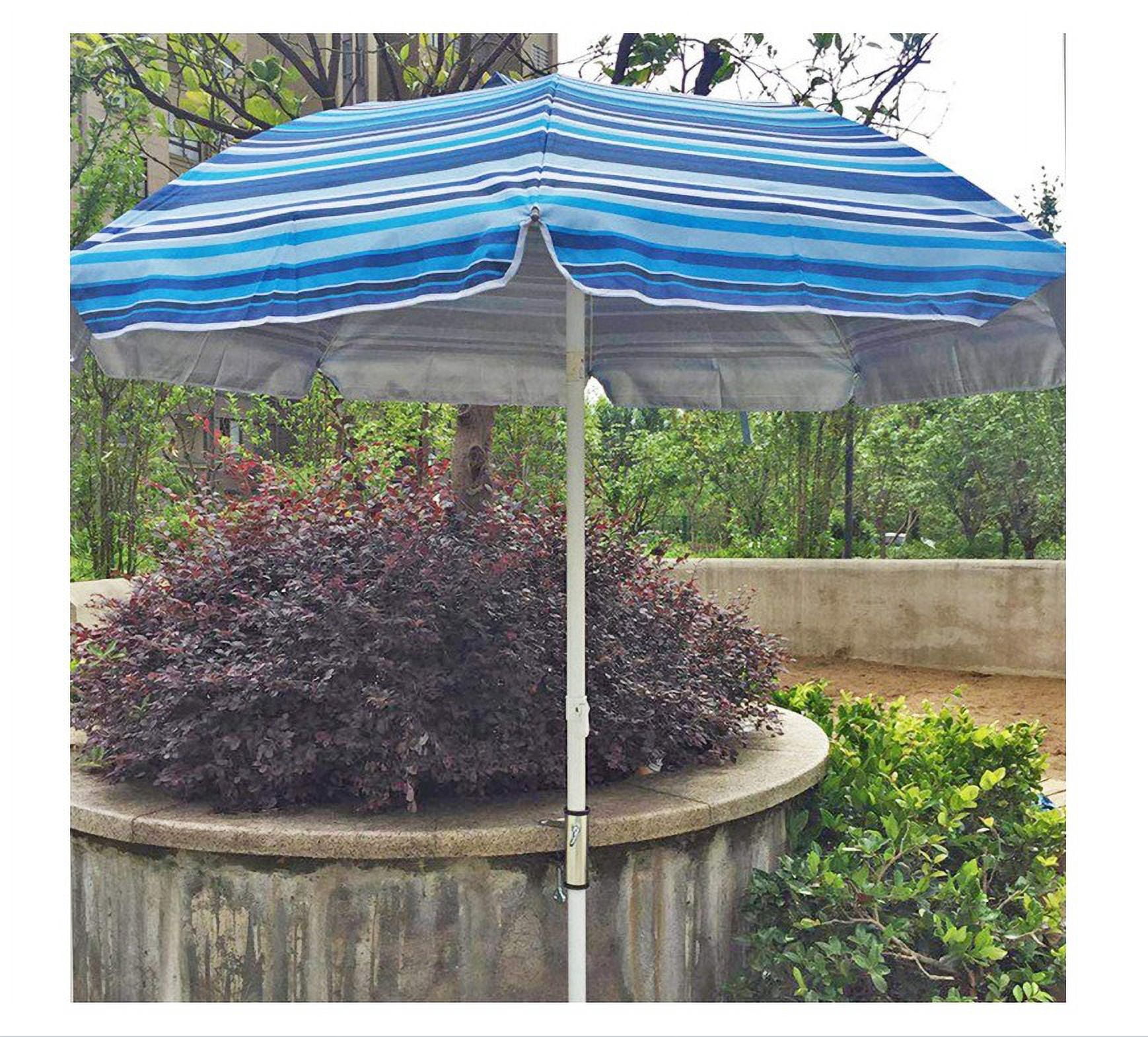 Upgrade Umbrella Clamp Stand Holder Heavy Duty Bench Umbrella Fixed Clip Beach Fishing Umbrella Mount Chair Clamp