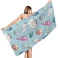 thumbnail image 1 of Toallas De Escamas De Sirena, Decoraciones De Baño, Toalla De Playa Suave Y Transpirable Moyic OD016454-05, 1 of 6