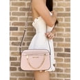 thumbnail image 3 of Michael Kors Jet Set Ew Chain Crossbody Powder Blush Pink Mk Signature, 3 of 13