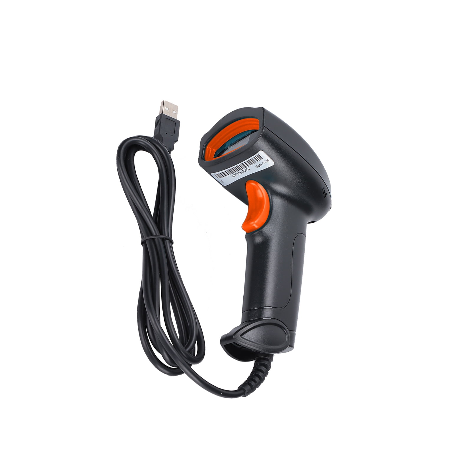Crtynell Barcode Reader, USB Barcode Scanner Automatic With Buzzer LED