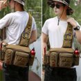 thumbnail image 3 of TFixol Durable Water-Resistant Fishing Sling Bag with Multiple Pockets, Adjustable Straps, and Comfortable Design for Outdoor Enthusiasts - Lightweight & Versatile Tackle Backpack, 3 of 6