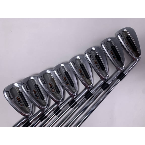 Pre-Owned Ping S57 Iron Set 3-PW Black Dot True Temper Dynamic Gold S300 Stiff RH