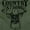 Military Green, variant on Country Strong Buck Unisex Plus Fleece Graphic Hoodie Brisco Brands 2X
