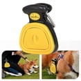 thumbnail image 3 of JANGSLNG Pooper Scooper Dog Pet Travel Foldable Pick Up Animals Waste Litter Picker Shovel With 1 Roll Decomposable Bags Poop Scoop Clean Pick Up Excreta Cleaner, 3 of 8