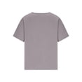thumbnail image 7 of Gauze Shirts for Women Casual Crew Neck Short Sleeve Tops Lightweight Loose Boho Blouses Summer Beach Vacation Outfits Gray L, 7 of 7