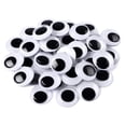thumbnail image 1 of 200 piezas de ojos móviles autoadhesivos, ojos saltones blancos y negros para manualidades, pegatinas decorativas (20 mm), 1 of 5