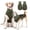 Army Green, variant on Dog Anxiety Relief Hoodie All-Season Dog Anxiety Relief Hoodie - Calming Thunder Jacket with Head Cover & Sleeves for Small to Large Breeds, Hand Wash Only