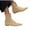 Beige, variant on prrcolt Women's Slip On Ankle Boots Pointed Toe Low Heel Booties Comfortable Short Boots Office Booties Shoes