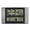 Aluminum, variant on La Crosse Technology Atomic Digital Clock with Temperature and Moon Phase, Black finish, 513-1417BS