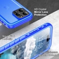 thumbnail image 6 of SPORTLINK Waterproof Case for iPhone 14 Pro Max Shockproof Dustproof Phone Screen Protector Full Body Protective Cover 6.7 inch - Frosted Blue, 6 of 9