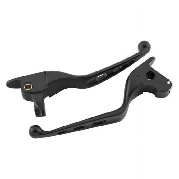 Bikers Choice 491155 Touring Black Tri-Hole Lever Set for Harley Davidson Touring Models