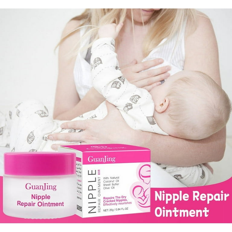 Dr. Nice's Moisturizing Gel - Lanolin-Free Nipple Cream for Breastfeeding -  Nursing Essentials with Instant Cooling Relief for Sore Nipples 
