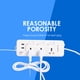 thumbnail image 5 of Advancent Universal Smart Socket Surge Protector Power Strip es un cable de 2 m de diseño 6 en 1 con 3 puertos de carga USB y 3 salidas para enchufe de Accesorios para electrodomésticos Advancent HA002560-00, 5 of 6