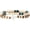 2pcs-2, variant on Retro Surfer Stackable Bracelet Wood Beads Heishi Brown Coconut Puka Shell Beaded Bracelets