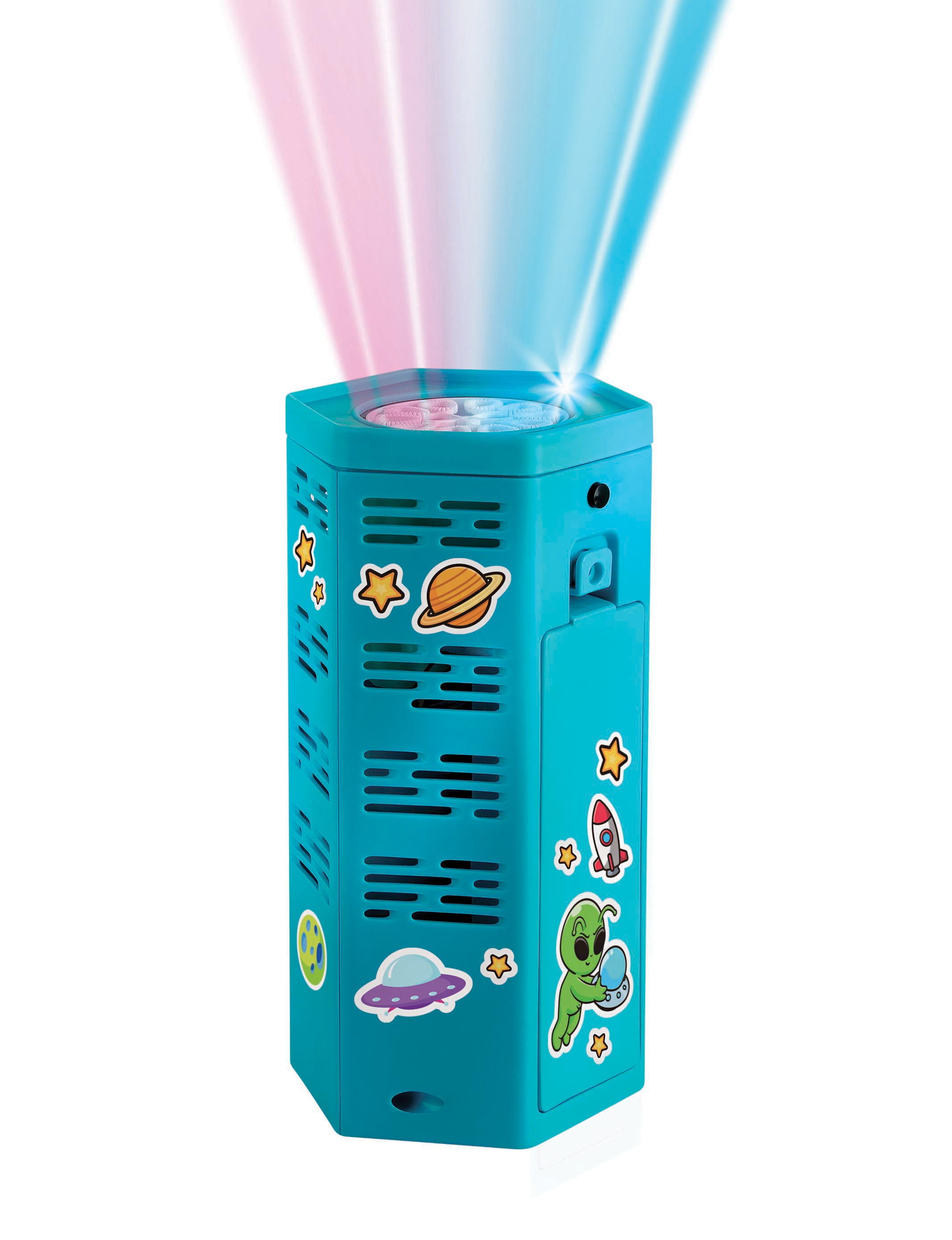 HY-IMPACT Bubble Rocket Launcher + Bubble Solution, LED Lights & Sounds, Launches Up to 10 Feet, 1000+ Bubbles Per Minute