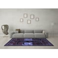 thumbnail image 3 of Ahgly Company Indoor Rectangle Animal Blue Traditional Area Rugs, 7' x 9', 3 of 4