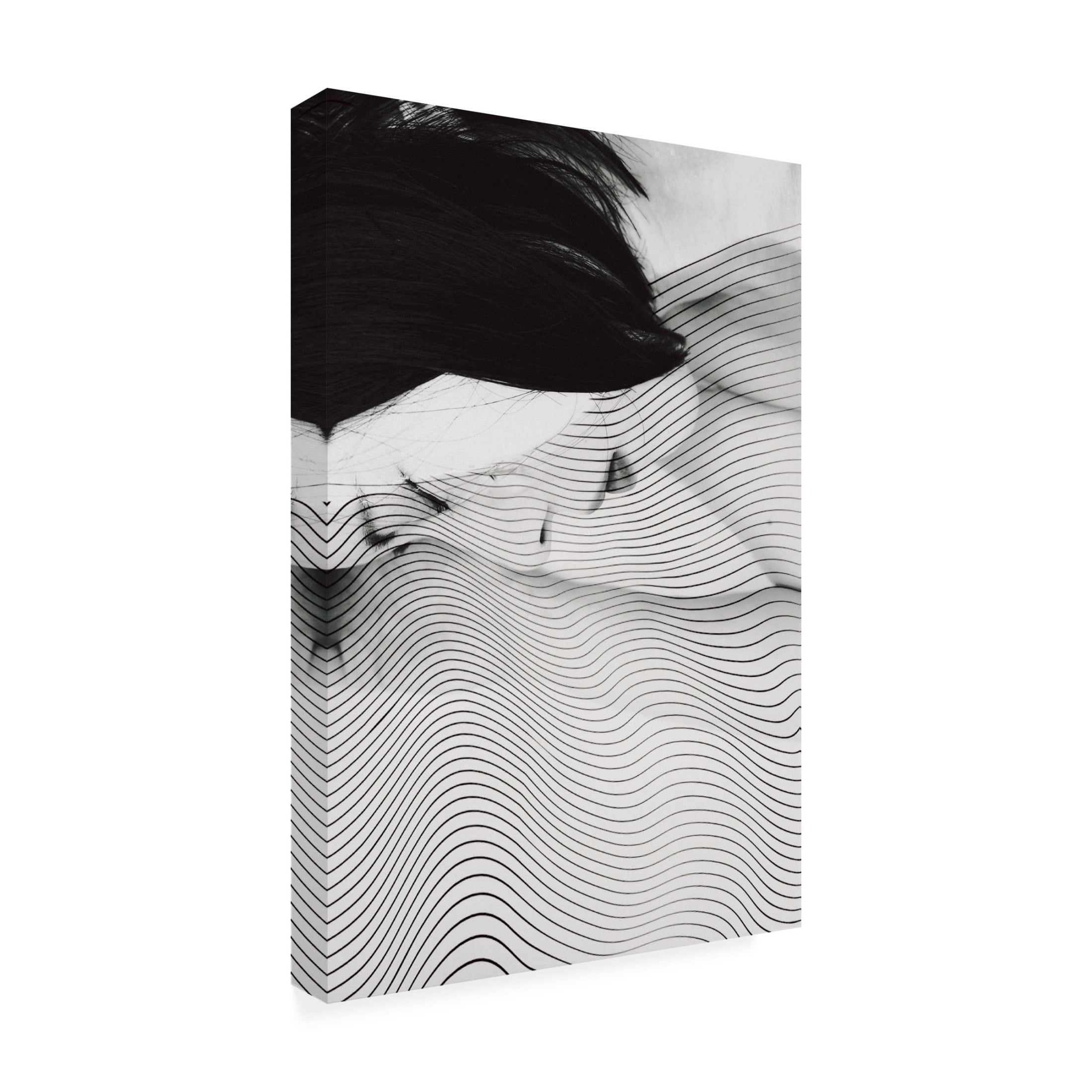 Trademark Fine Art Midoriselfphoto   selfportrait Canvas Wall Art