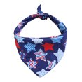thumbnail image 4 of 4th of July Accessories, Pet Saliva Bandana Flag Bandana Kitty And Dog Independence Day Scarf, 4 of 5