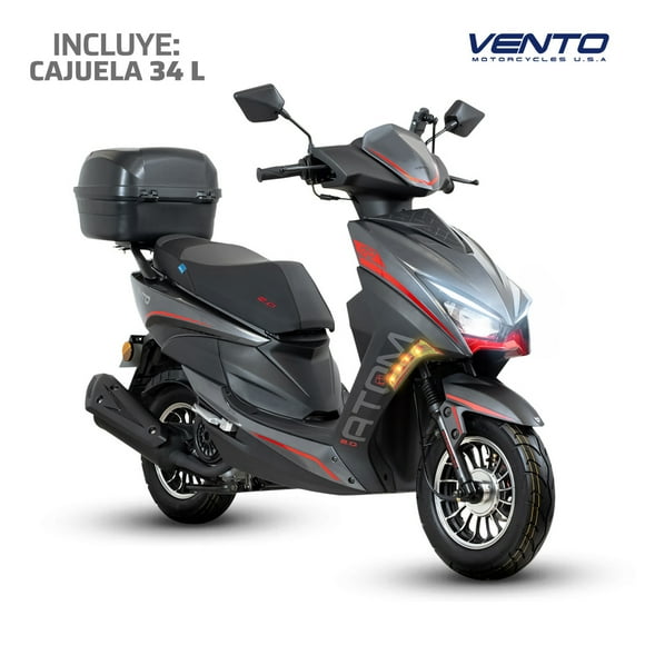 Motocicleta Vento Atom 170 2.0 Negro 2026 Motoneta