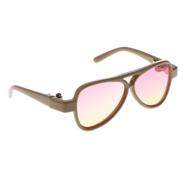 1/3 de Ovales Accesorios de Moda para , # 6 Hugo Par de gafas de muñeca