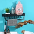 thumbnail image 4 of Estante De Baño De Montaje En Pared, Soporte De Almacenamiento Para Baño Y Ducha, Organizador De Estantes Moyic HA022578-00, 4 of 7