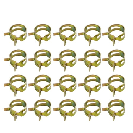 

20pcs 18mm Auto Car Fuel Line Spring Clips Water Pipe Air Tube Clamps Hose Fastener