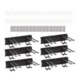 thumbnail image 3 of Organizador de Ganchos de Pared para Herramientas 6 Piezas Negro Sharpla, 3 of 8