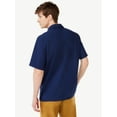 thumbnail image 3 of Free Assembly Men's Flatback Waffle Shirt with Short Sleeves, 3 of 6
