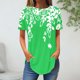 thumbnail image 3 of Blusas de Manga Corta para Mujeres Vendidas Cuello Redondo Casual, Top de Algodón de Imitación para el Hogar Y el Uso Diario, 3 of 3