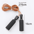 thumbnail image 2 of Jump Rope, Classic Leather Speed Rope, 2 of 5