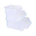thumbnail image 2 of Artbin Stacking Bins, Clear, 3/pk, 2 of 2