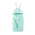 thumbnail image 2 of Matoen 27.5 x 55 Inch Hooded Towels for Kids 3-10 Yrs Large Size Kids Bath Towels Absorbent Soft Hooded Beach Towel Girls Towel Wrap Bathrobe Blanket Boys Gift for Shower, 2 of 8