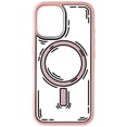 thumbnail image 2 of OtterBox iPhone 16 – Symmetry Series Slim MagSafe Case - Doodle Cover - 3X Military Drop Protection - Slim - Shockproof - Pocket-Friendly - Raised Edges - Anchor Points, 2 of 5