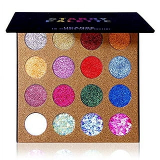 UCANBE Splashy Candies Eyeshadow Palette 54 Colors Rainbow Eye Shadows  Matte Shimmer Glitter Powder 