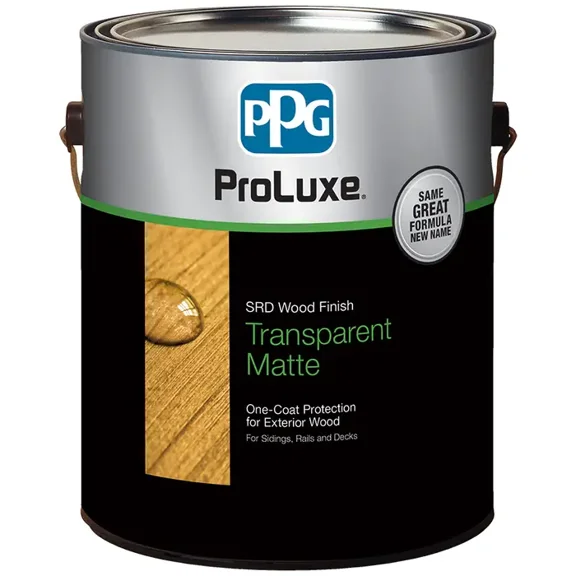 1 gal ProLuxe SIK240-096 Fog Gray SRD NL One-Coat Protection for Exterior Wood, Transparent Matte