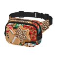 thumbnail image 2 of Balery Christmas Cookies Mochila Cinturón para Mujeres y Hombres, Bolsa de Cintura Impermeable de Doble Capa con Correa, 2 of 9