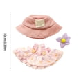 thumbnail image 2 of Ropa Para Muñecas De 17 Cm (Sin Muñeca) Accesorios Para Ropa De Muñecas Con Sombrero + Gorro + Vestido Conjunto De Ropa Para Muñecas Adecuado Para Muñecas Accesorios De Moda Para Coleccionistas, 2 of 3