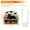 thumbnail image 4 of Yayeee Napkin Holder for Table Set of 2 Kitchen Paper Tissue Organization, Cute Halloween Cat, 4 of 8