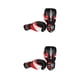 thumbnail image 1 of Wosthever Guantes de entrenamiento de boxeo para hombres y mujeres Sparring Kickboxing GYM Punching 8oz Red 6 oz negro 2piezas, 1 of 1