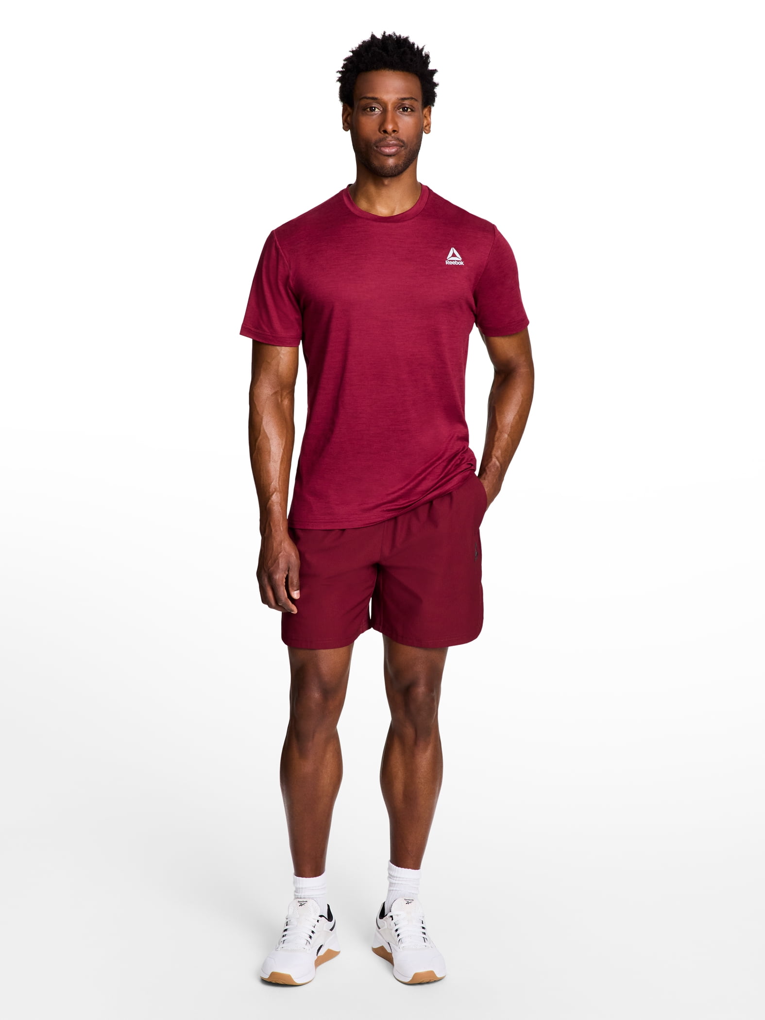 Reebok Men's and Big Men's Woven Shorts, 5" & 7" Inseams, Sizes XS-5XL