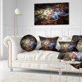 thumbnail image 1 of Dark Brown Fractal Flower Digital Art - Floral Canvas Art Print, 1 of 3