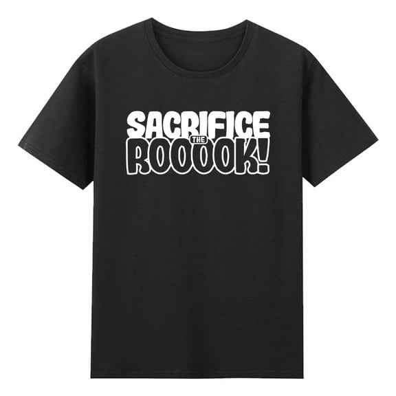 Gothamchess Levy Rozman Sacrifice The Rook T-shirt Crewneck Short Sleeve Streetwear Women Men Cotton Tee