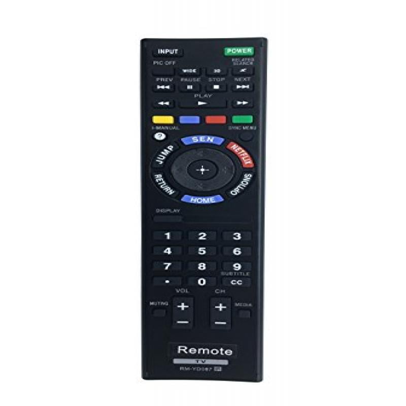 VINABTY New RMYD087 RMYD087 Replaced Remote fit for Sony Plasma TV KDL