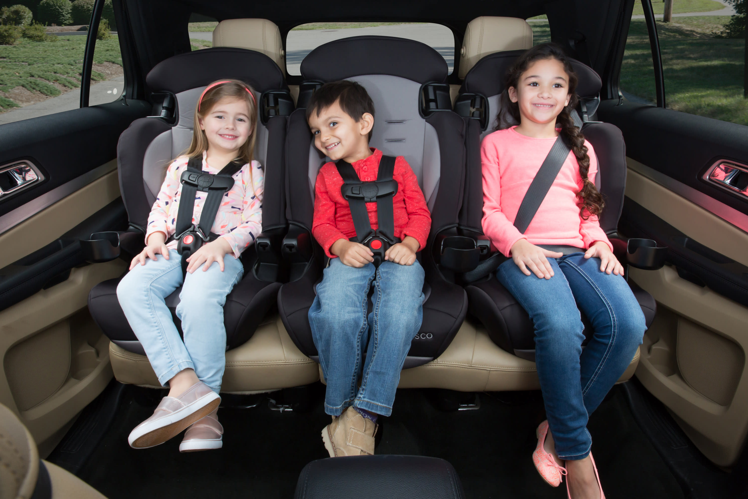 Cosco Kids Finale 2-in-1 Booster Car Seat, Fiberwave - image 2 of 16