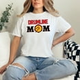 thumbnail image 2 of Proud Drumline Mom Musical Passion, White Comfort Colors T-Shirt, Small, 2 of 3