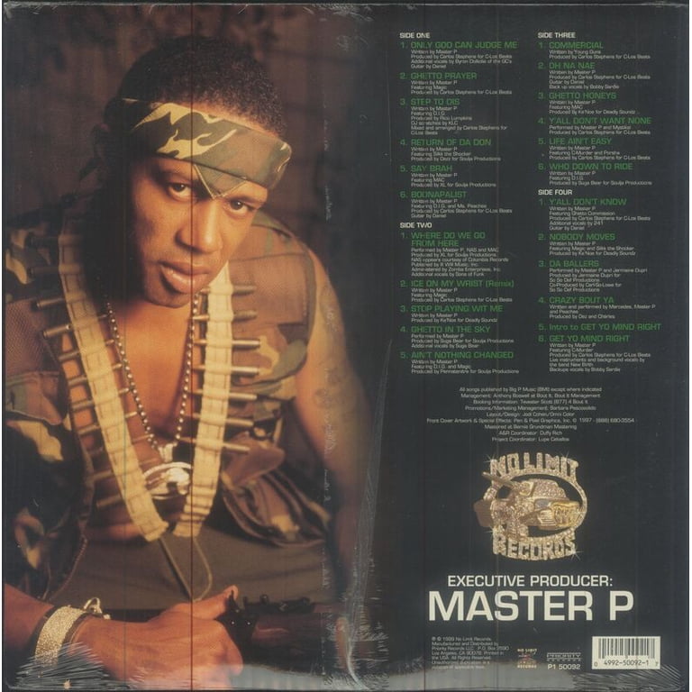 Master P - Only God Can Judge Me - 2xVinyl LP - Walmart.com
