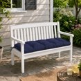 thumbnail image 4 of BPS Outdoor Bench Cushion with Ties, 42" x 19" x 5" Water-Resistant Tufted Patio Swing Love Seat Cushion, 4 of 11