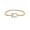Gold, variant on The Lucky Lock Horseshoe Carabiner Clasp Bracelet